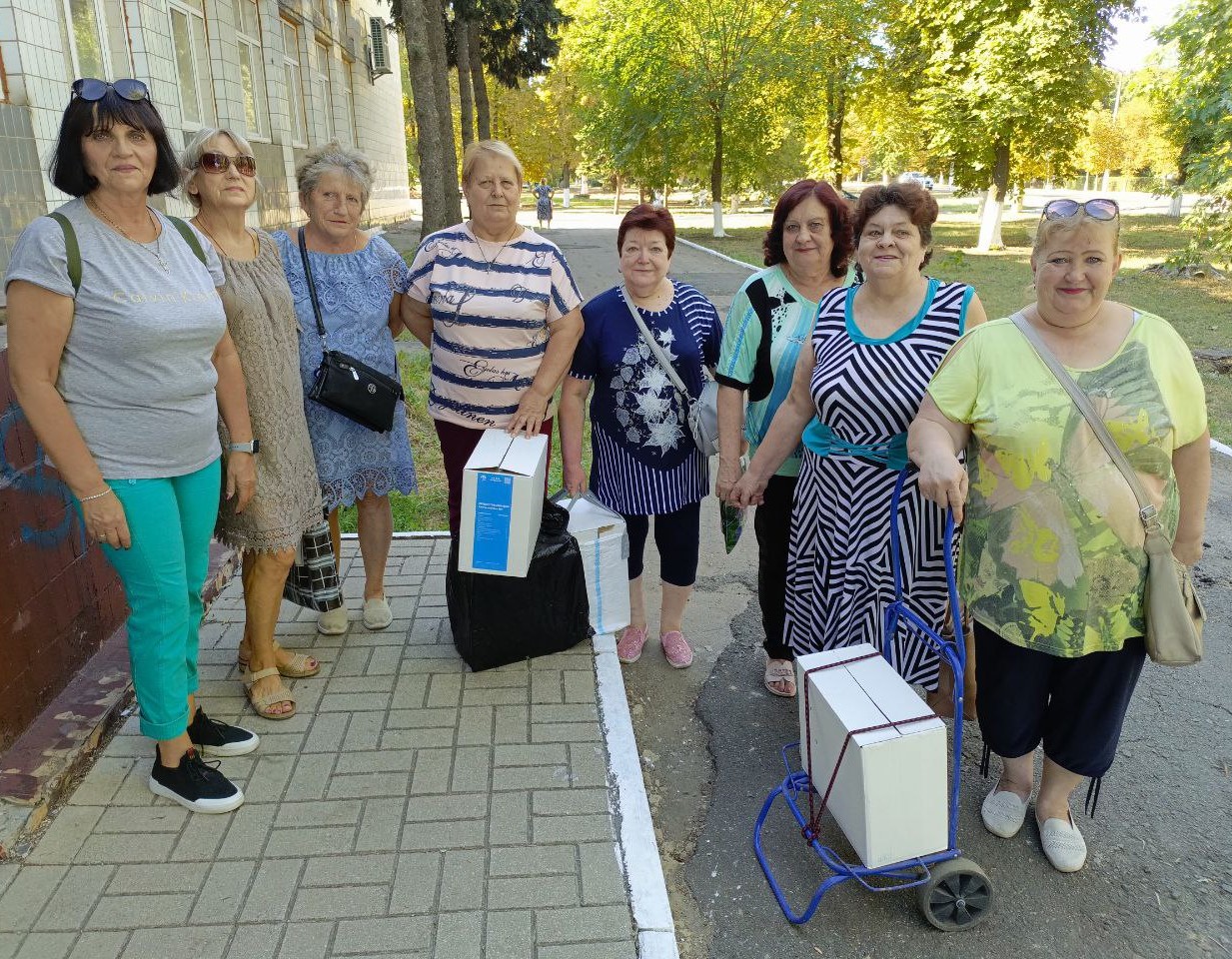 МОО «Центр Развития Региона» оказал помощь общественникам Шахтерска.