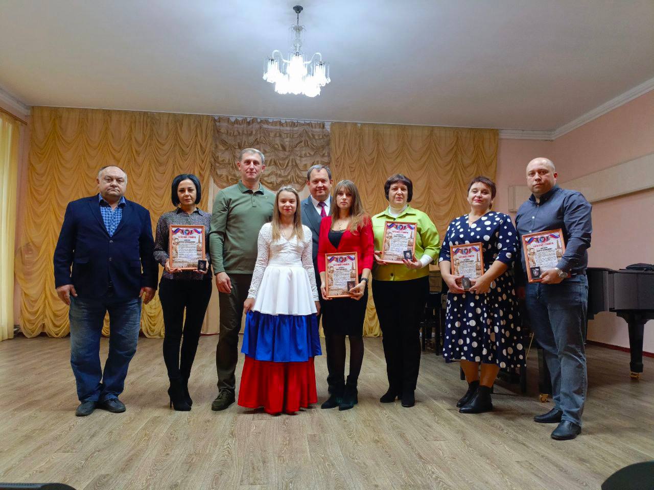 В Шахтерском округе прошел концерт, посвященный Дню народного единства.