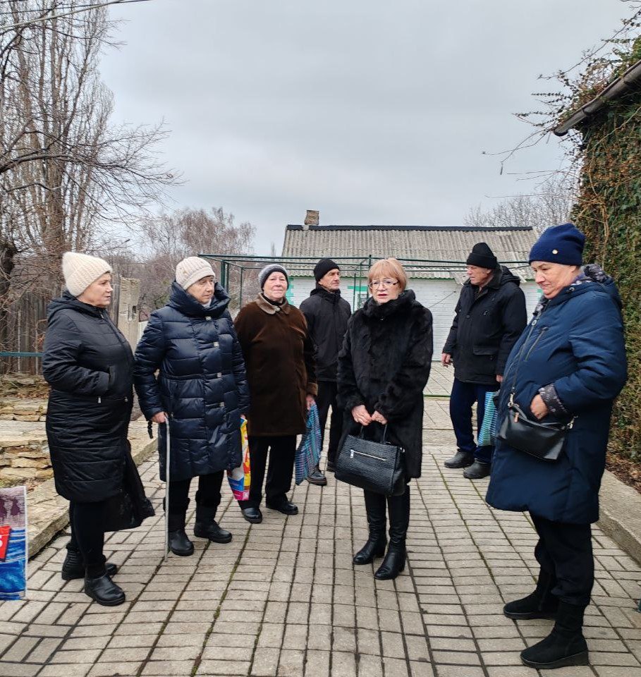 Встреча с жителями пгт. Контарное.