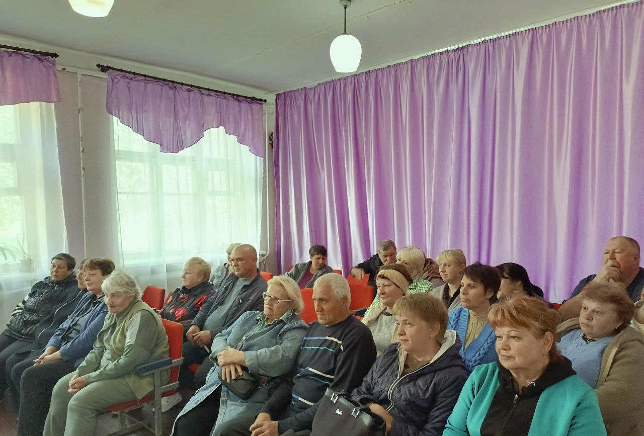 Встреча с населением.