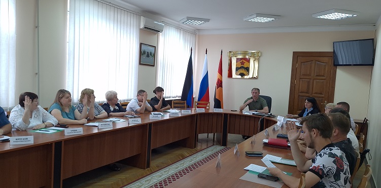 Первое заседание Общественного совета.