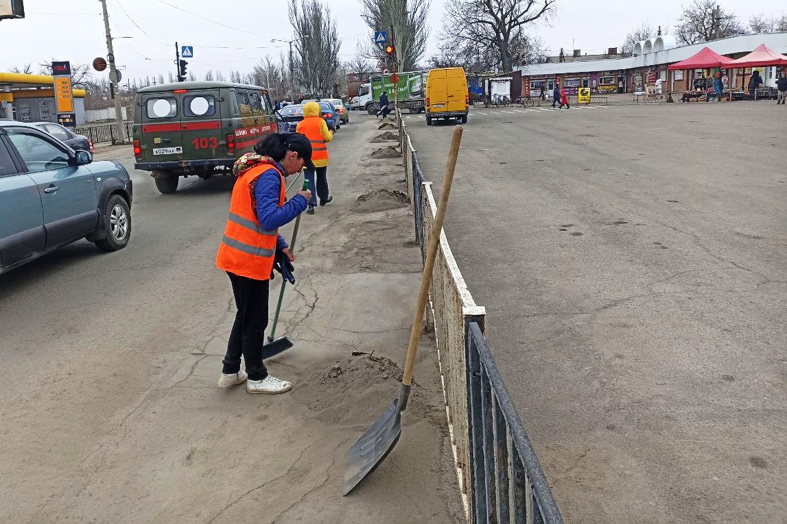 Благоустройство города продолжается.