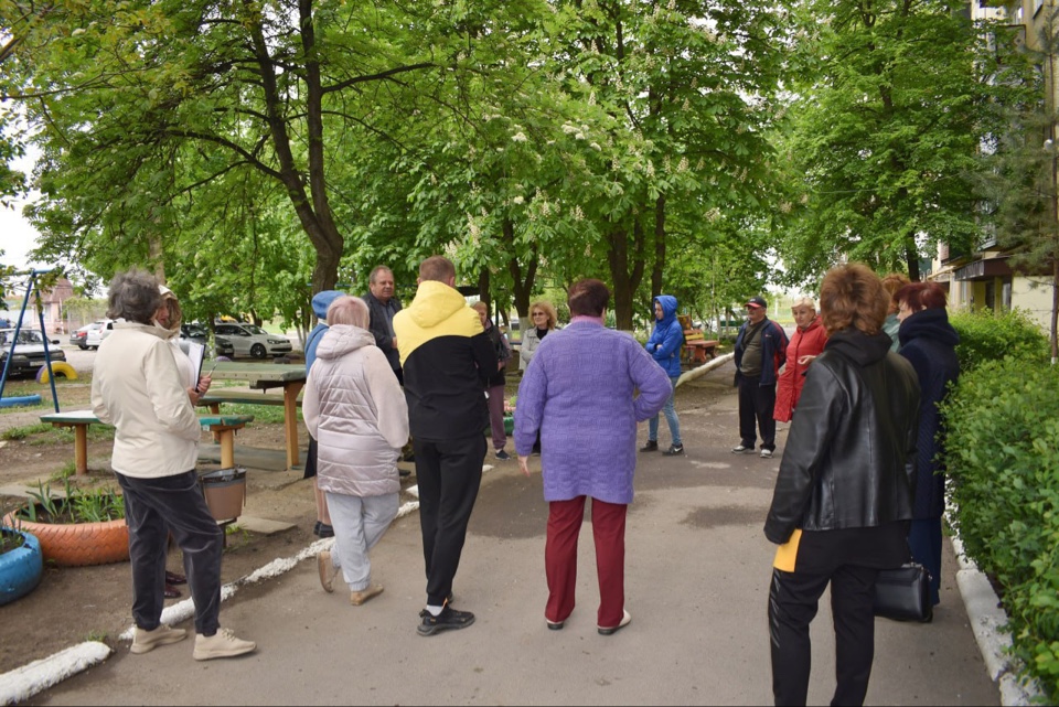 Встреча с населением.