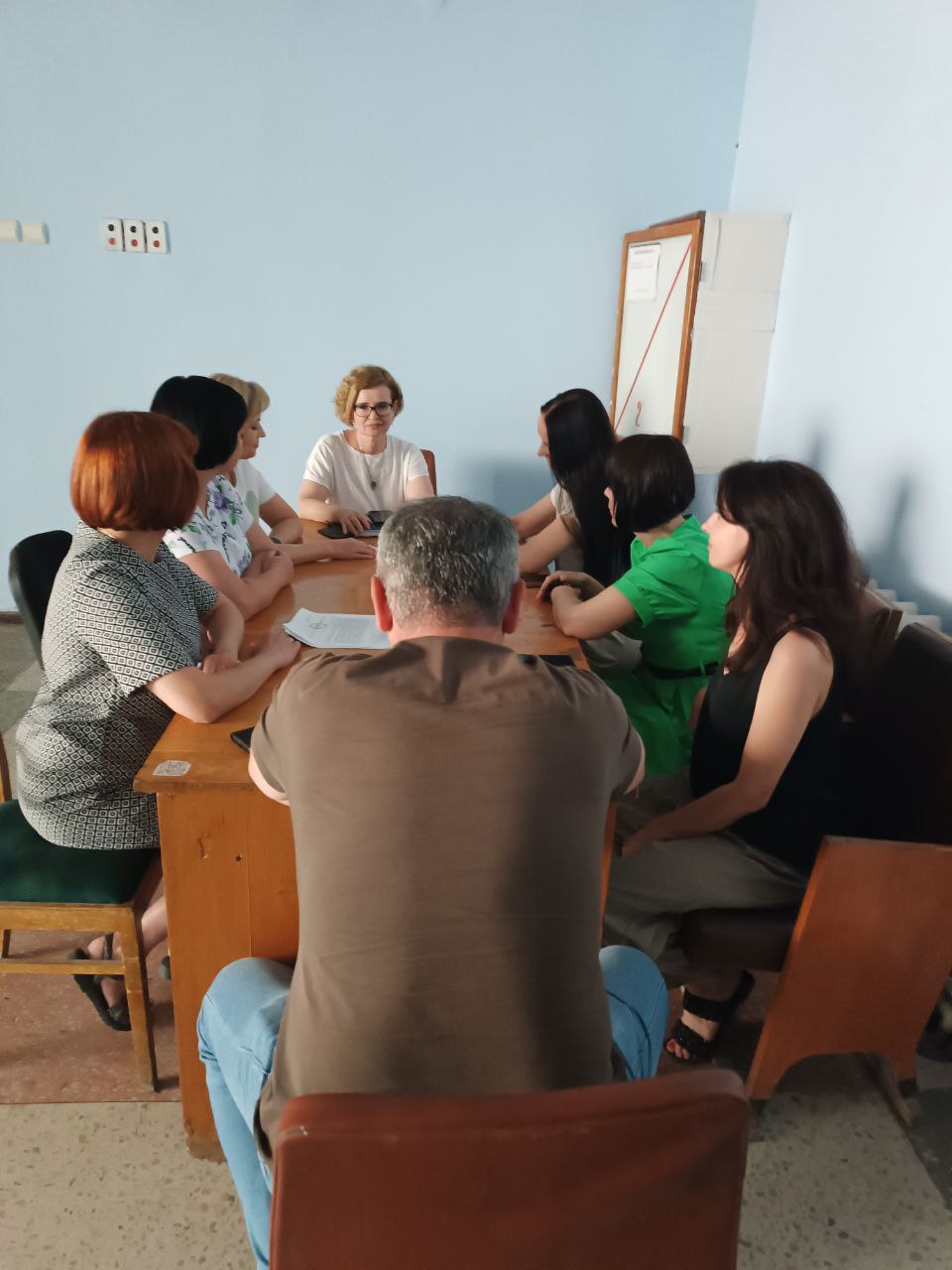 Встреча с коллективом.