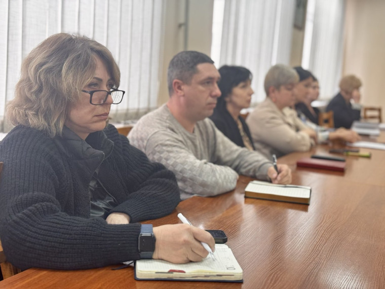 Совещание в Администрации Шахтерского муниципального округа Донецкой Народной Республики. Совещание в Администрации Шахтерского муниципального округа Донецкой Народной Республики.